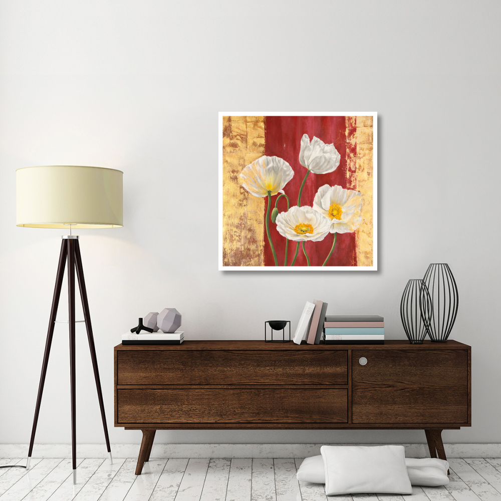 Royal Red II-Paper Art-38&quotx38"