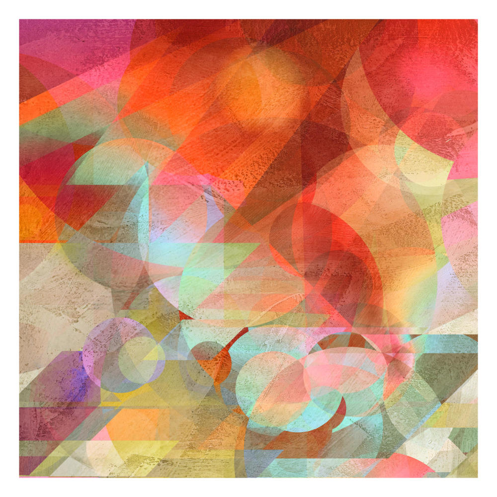 Dawn-Paper Art-26"x26"