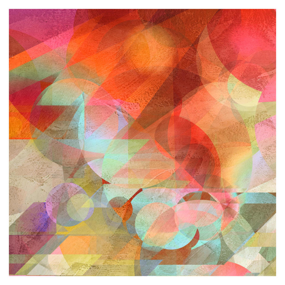 Dawn-Paper Art-32"x32"