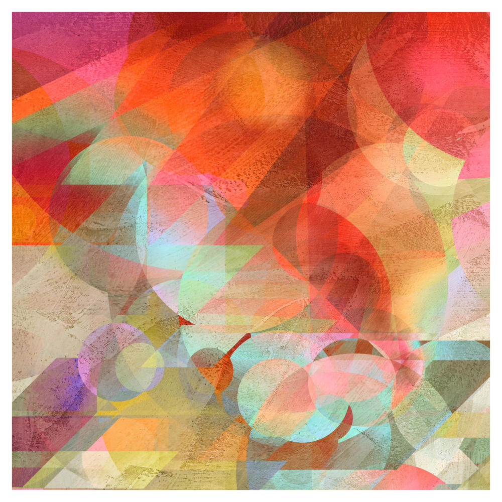 Dawn-Paper Art-42"x42"