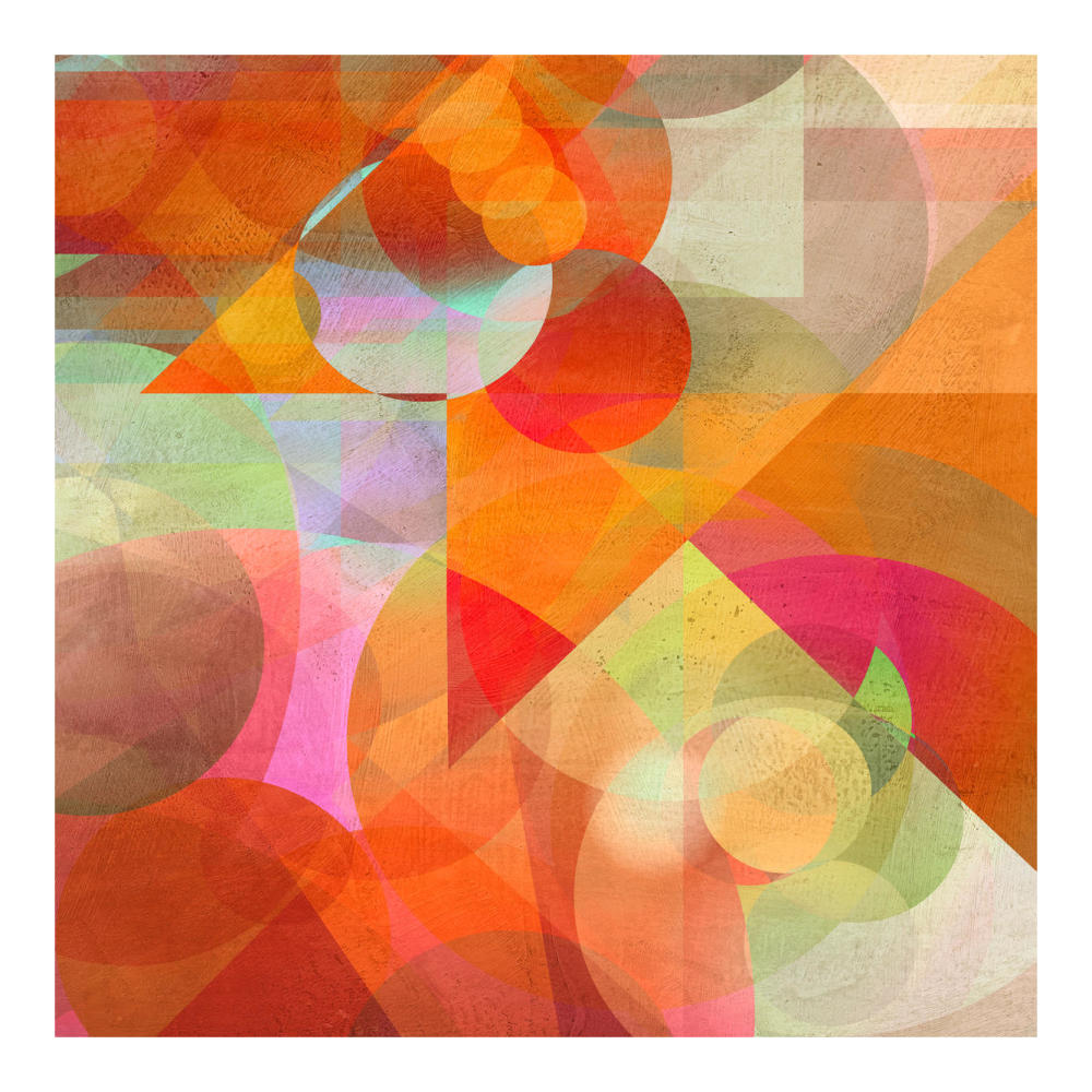 Dusk-Paper Art-20"x20"