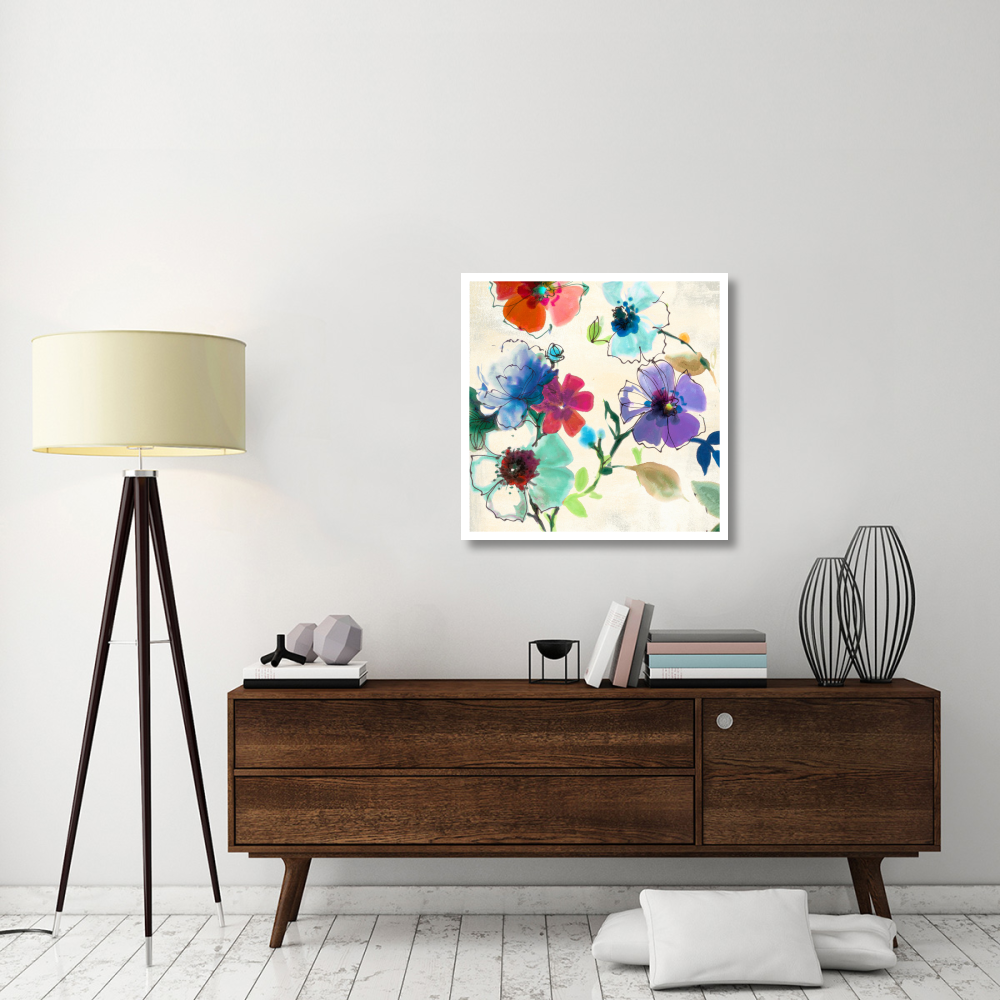 Flora I-Paper Art-32&quotx32"