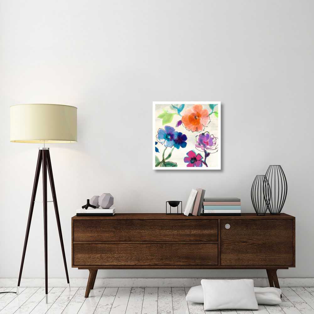 Flora II-Paper Art-26&quotx26"