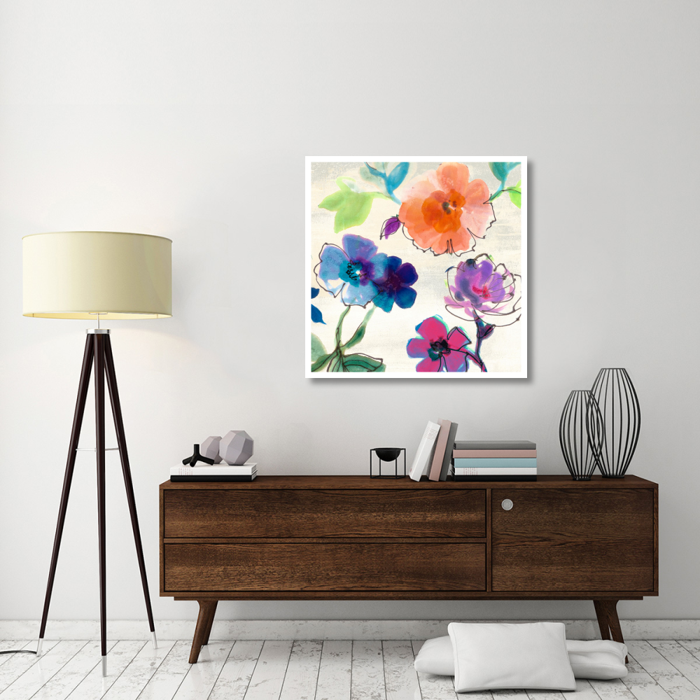 Flora II-Paper Art-38&quotx38"