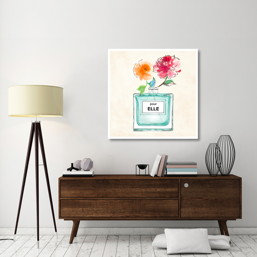 Pour Elle II-Paper Art-42&quotx42"