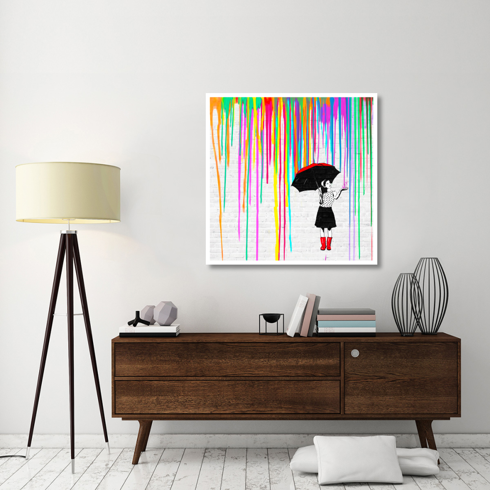 Expecting Colors-Paper Art-42&quotx42"