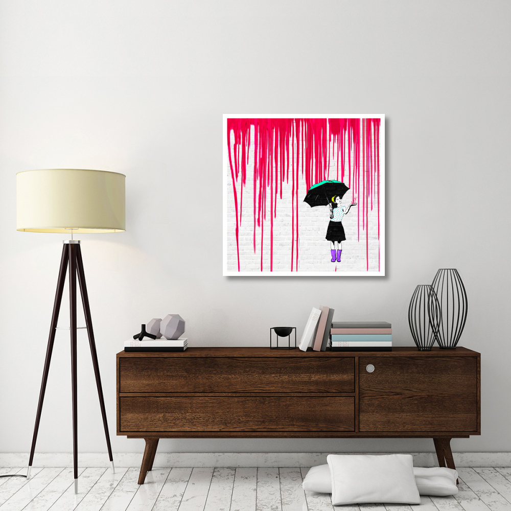 Expecting Red-Paper Art-38&quotx38"