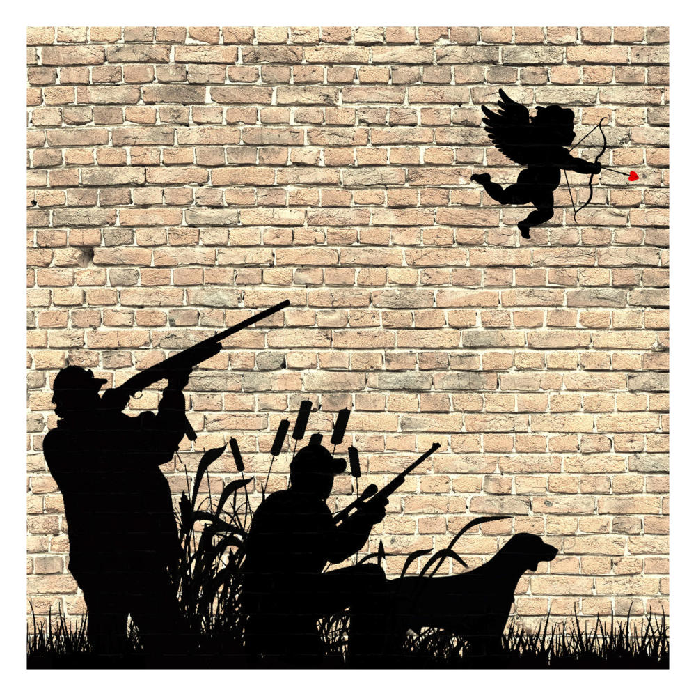 Open Season-Paper Art-26"x26"