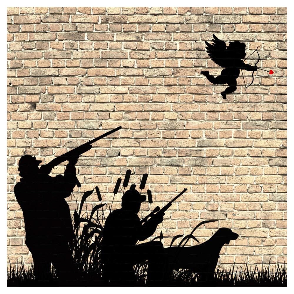 Open Season-Paper Art-42"x42"