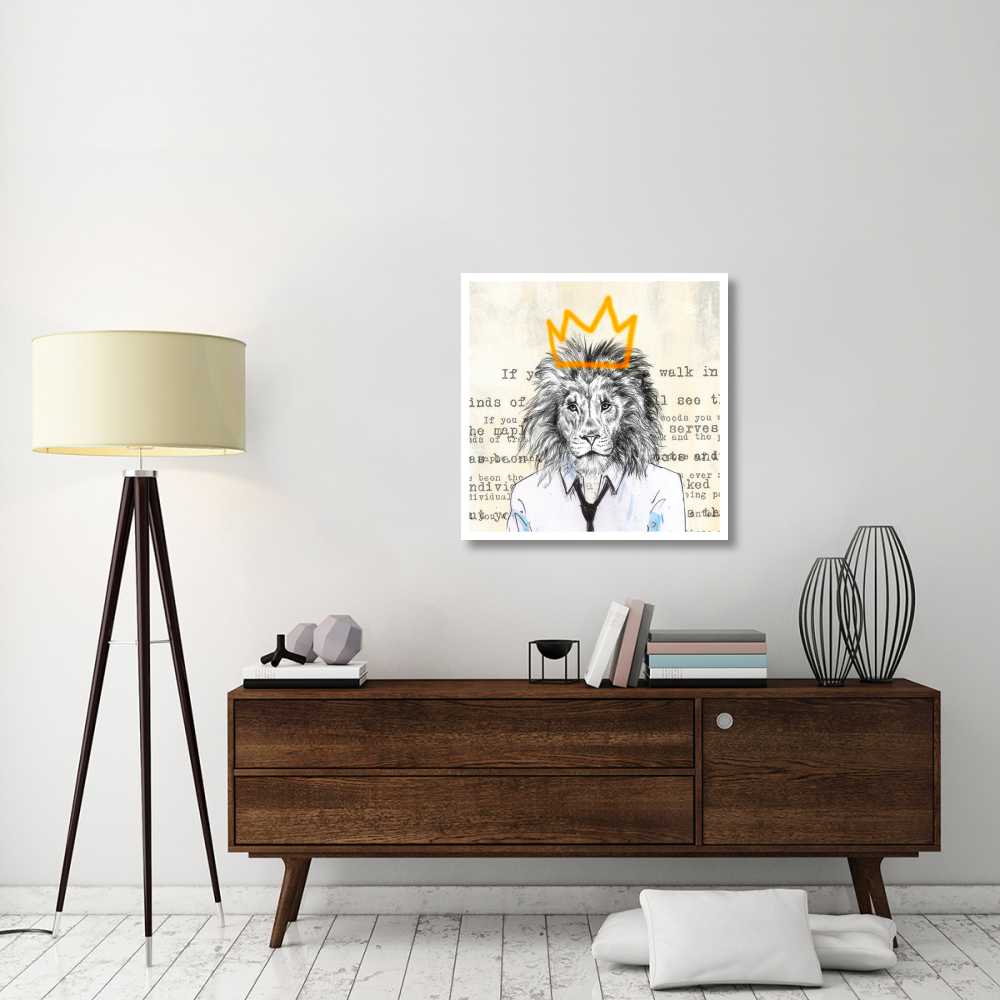 Bobo King-Paper Art-32&quotx32"