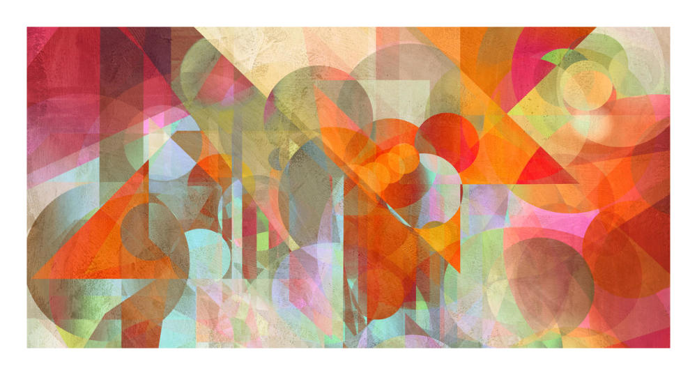 Alternate Movements-Paper Art-26"x14"