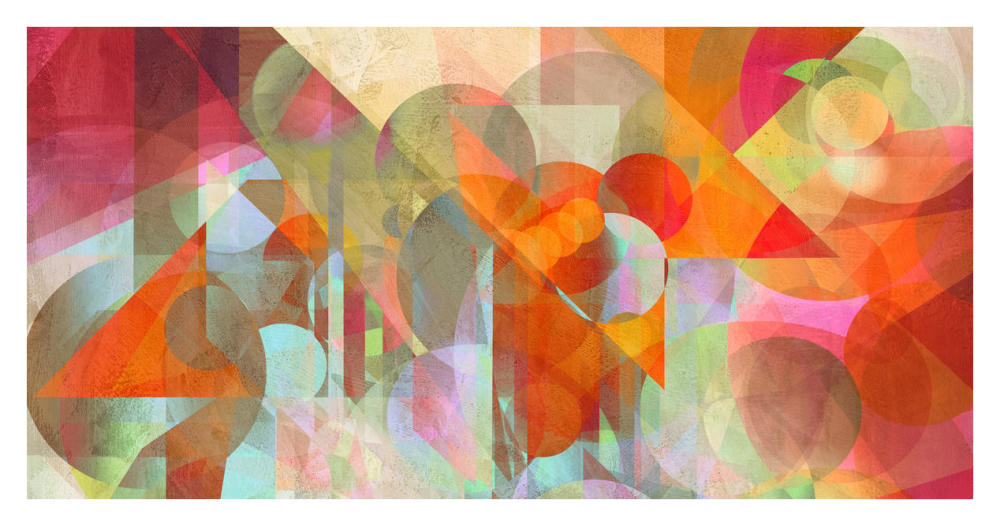 Alternate Movements-Paper Art-38"x20"