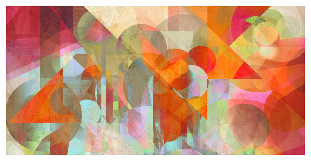 Alternate Movements-Paper Art-50"x26"