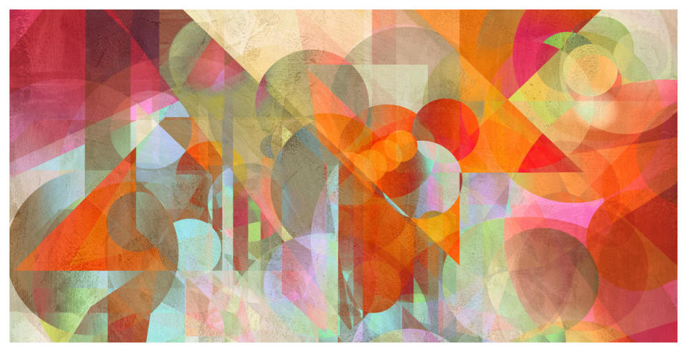 Alternate Movements-Paper Art-74"x38"