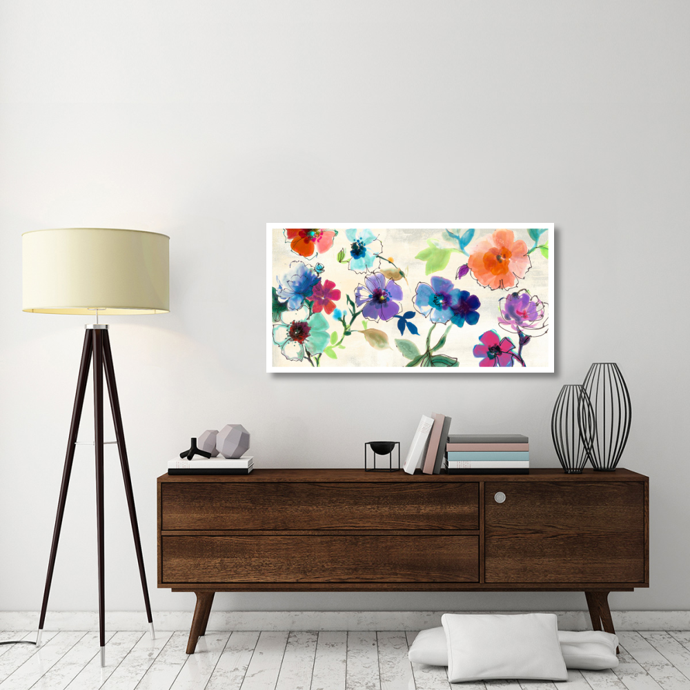 Floral Fantasy-Paper Art-50&quotx26"