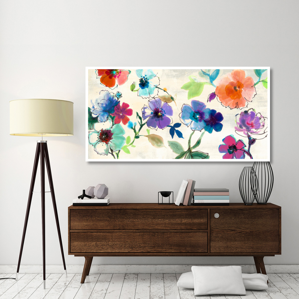 Floral Fantasy-Paper Art-74&quotx38"