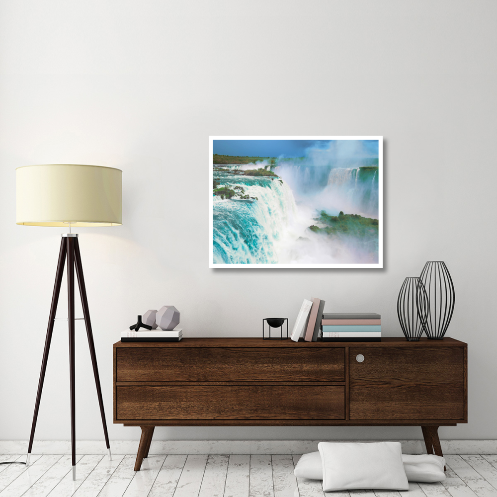 Iguazu Falls, Brazil-Paper Art-42&quotx32"