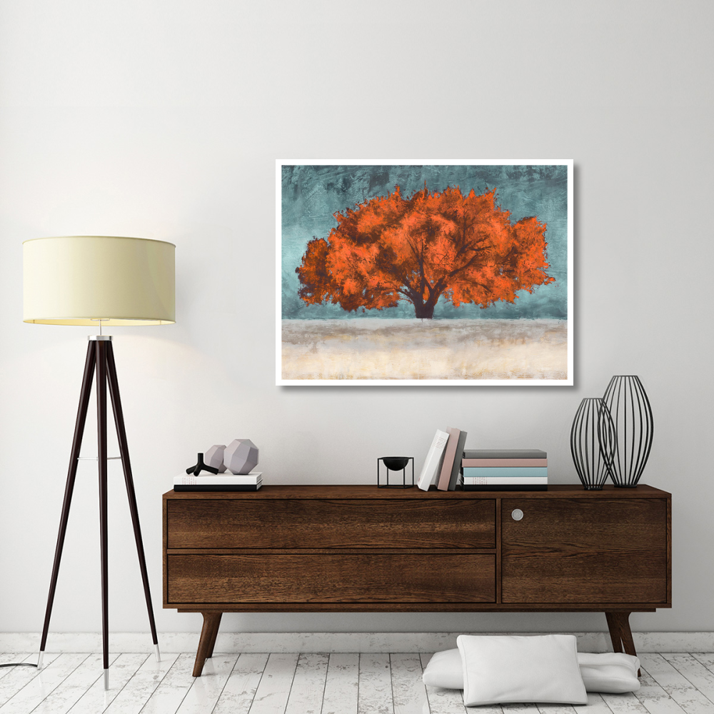 Orange Oak-Paper Art-50&quotx38"