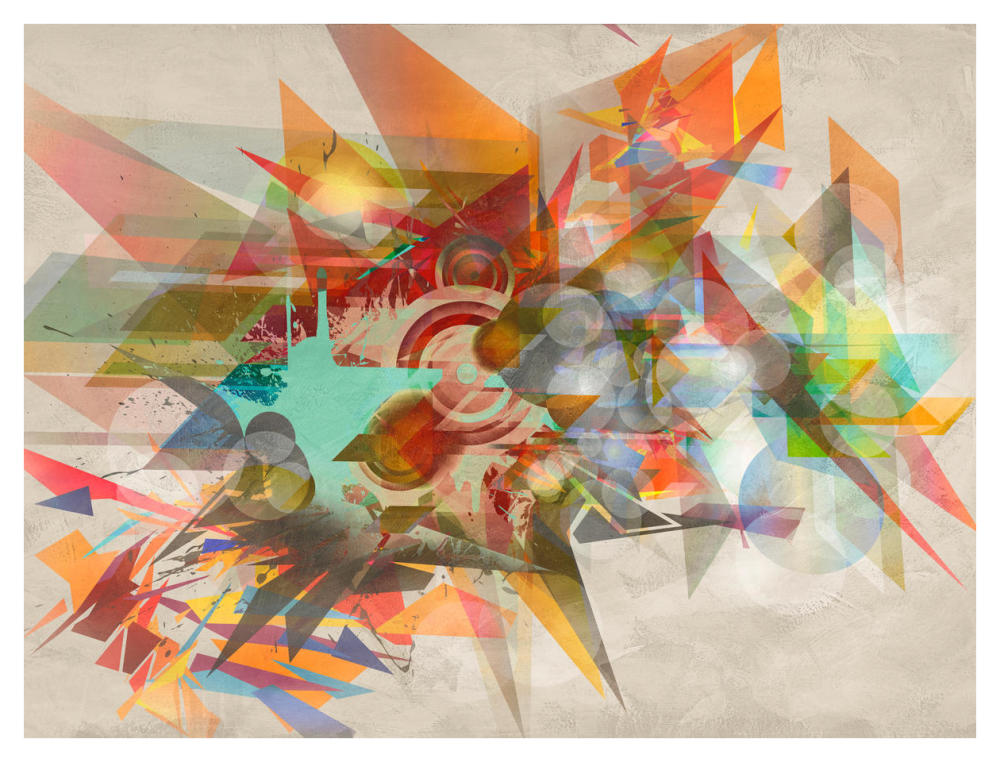 Machinery in Motion-Paper Art-42"x32"