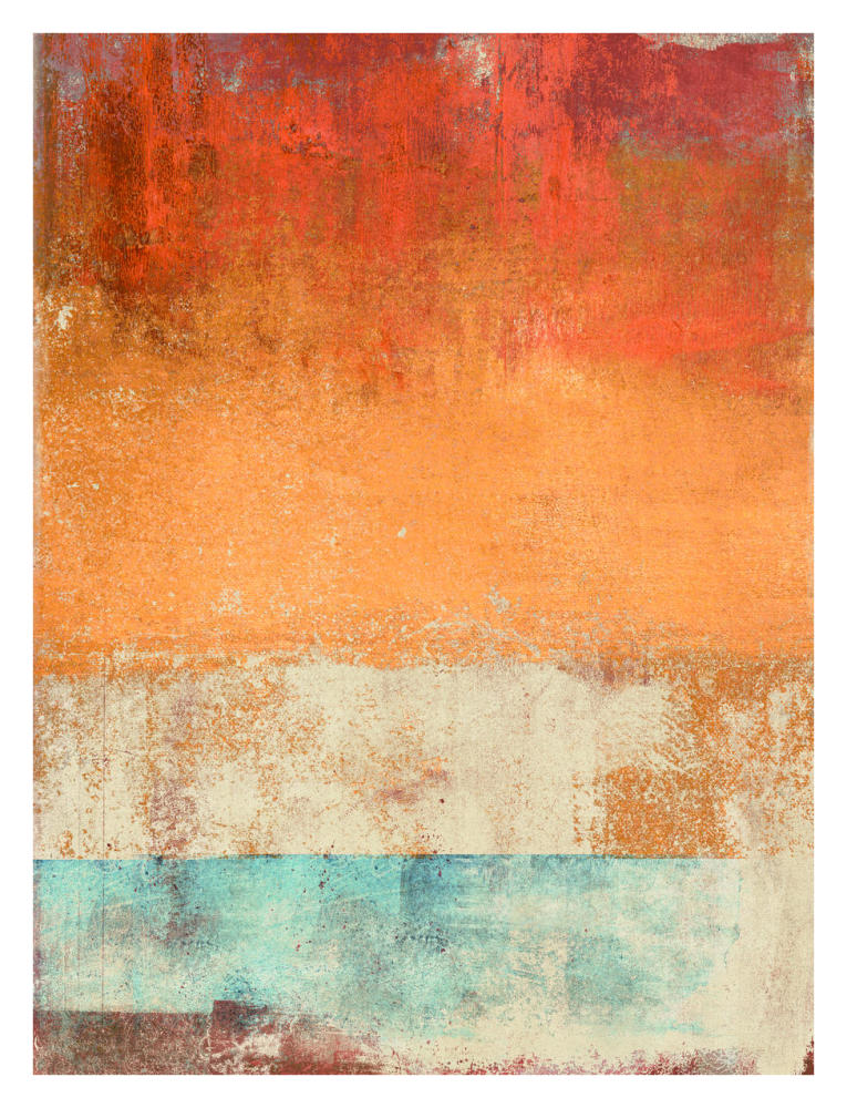 Afternoon Seaside-Paper Art-26"x34"