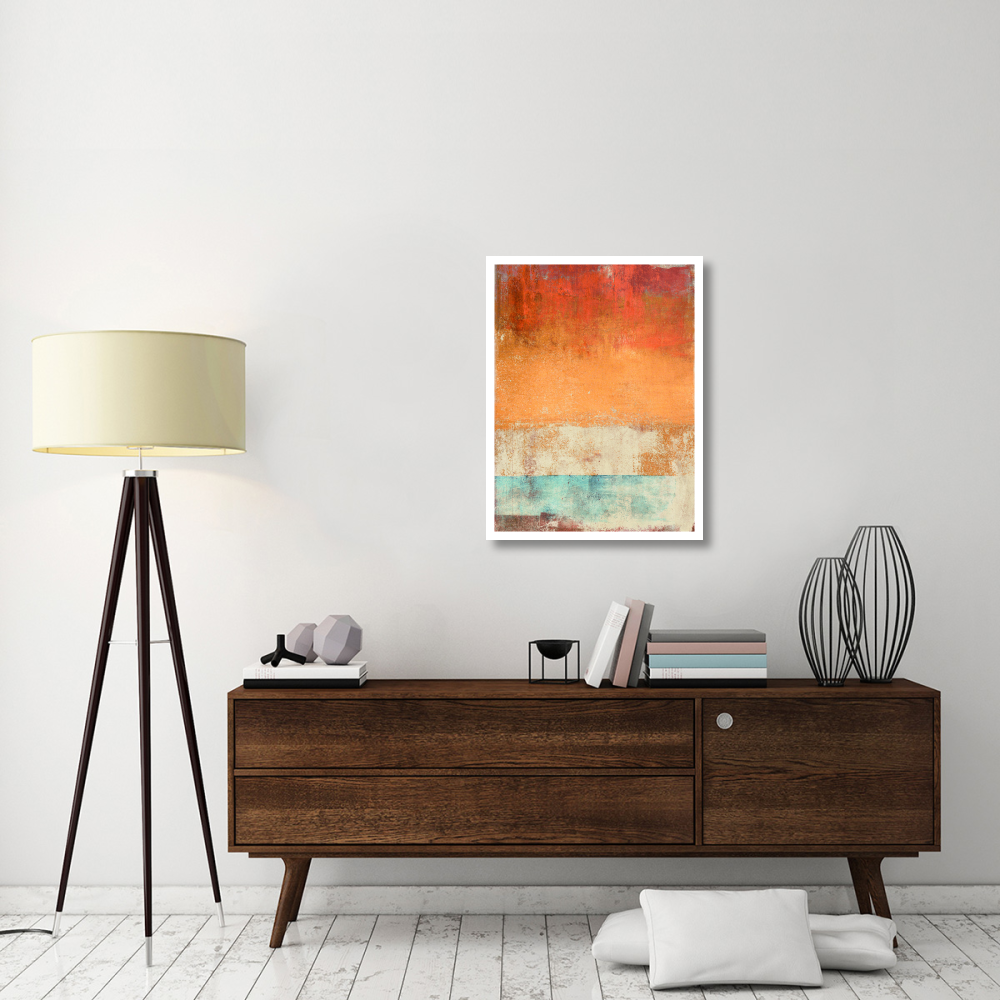 Afternoon Seaside-Paper Art-26&quotx34"
