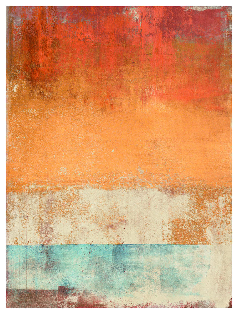 Afternoon Seaside-Paper Art-38"x50"