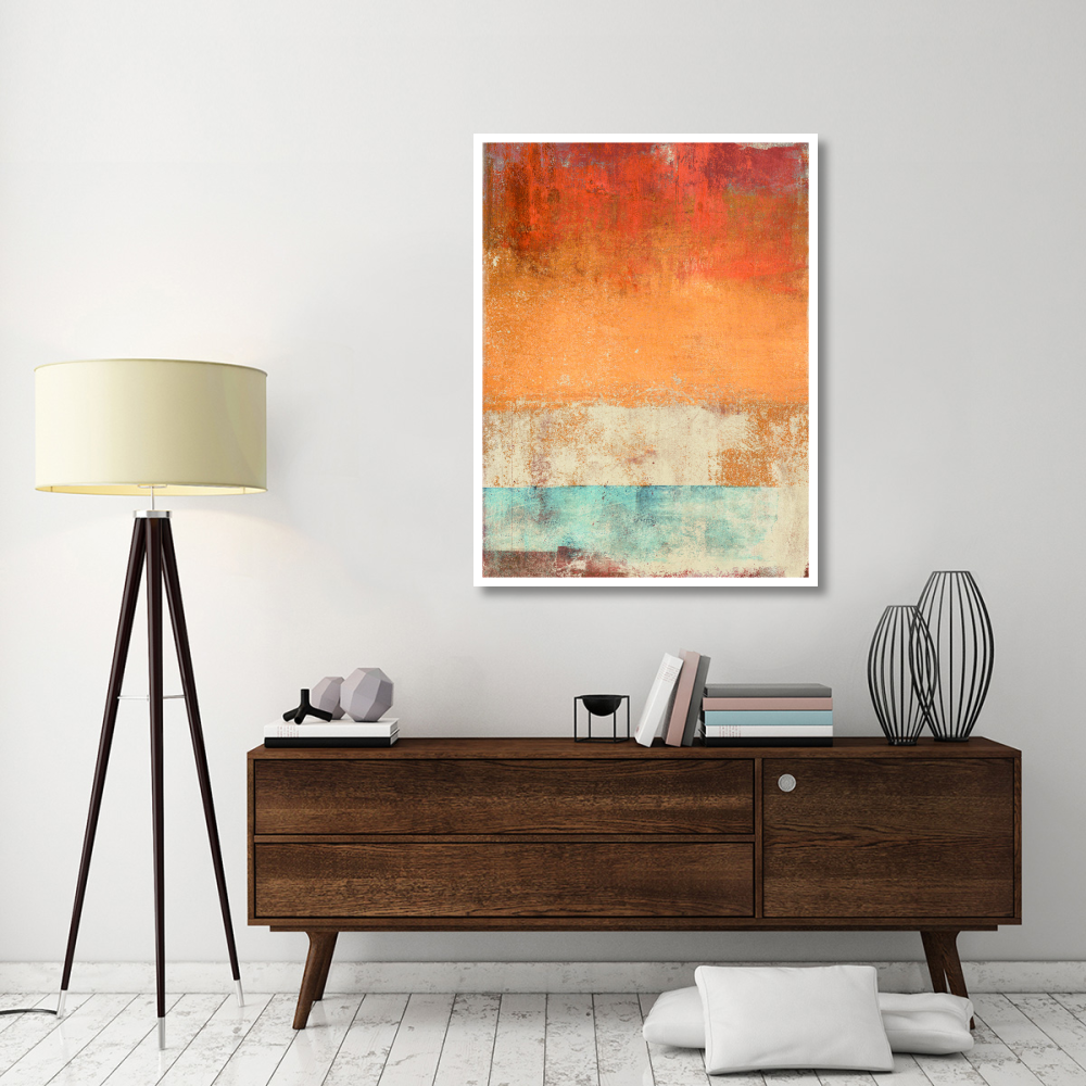 Afternoon Seaside-Paper Art-38&quotx50"
