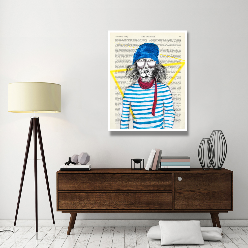 Bobo Guy-Paper Art-38&quotx50"