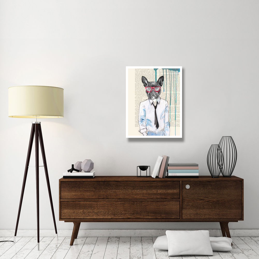 Gentleman-Paper Art-26&quotx34"