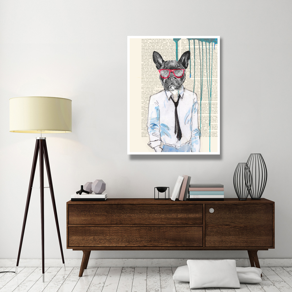 Gentleman-Paper Art-38&quotx50"
