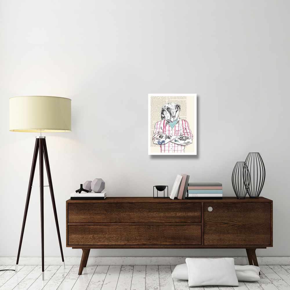 Hipster Socialite-Paper Art-20&quotx26"