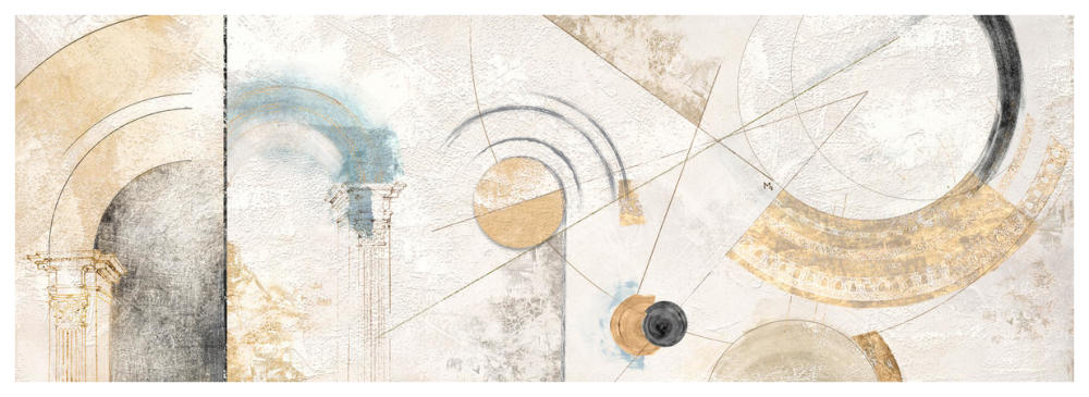 Geometrie complesse-Paper Art-74"x26"