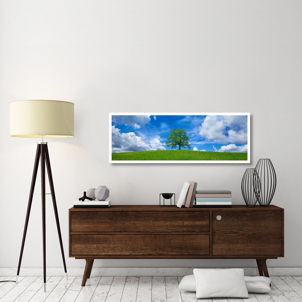 Oak and clouds, Bavaria, Germany-Paper Art-56&quotx20"