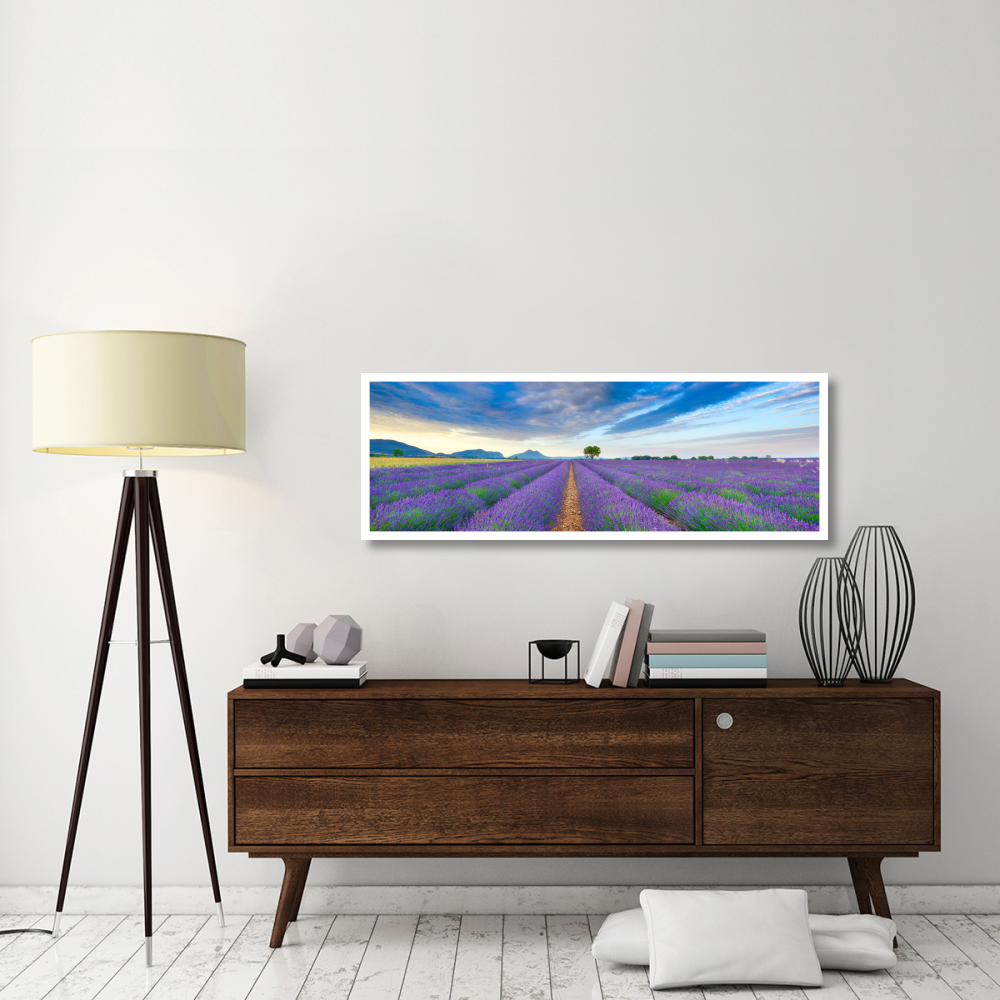 Lavender Field, France-Paper Art-56&quotx20"