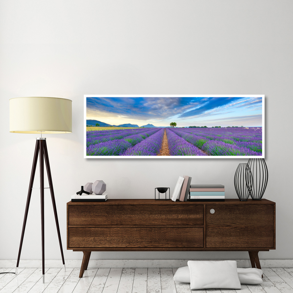 Lavender Field, France-Paper Art-74&quotx26"