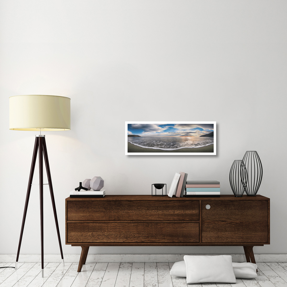Onda del mattino-Paper Art-38&quotx14"