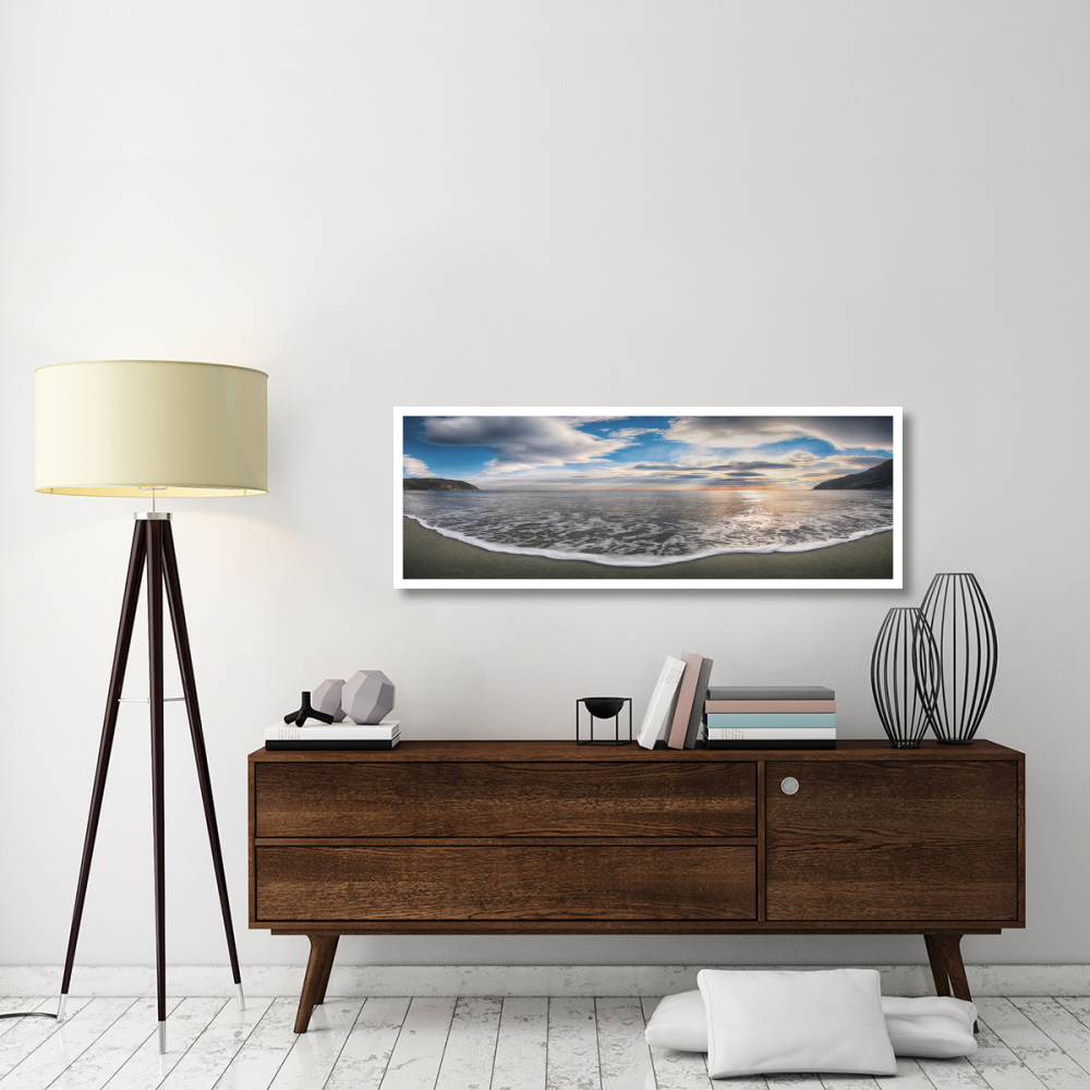 Onda del mattino-Paper Art-56&quotx20"
