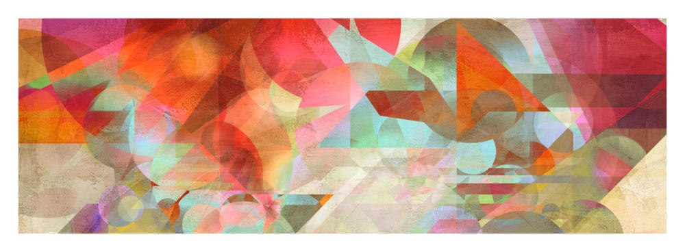 Loco-Motion-Paper Art-38"x14"