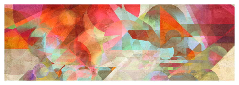 Loco-Motion-Paper Art-56"x20"