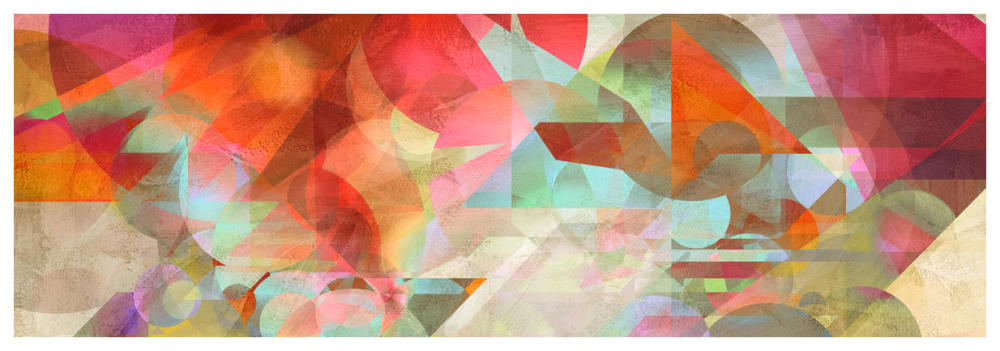 Loco-Motion-Paper Art-74"x26"