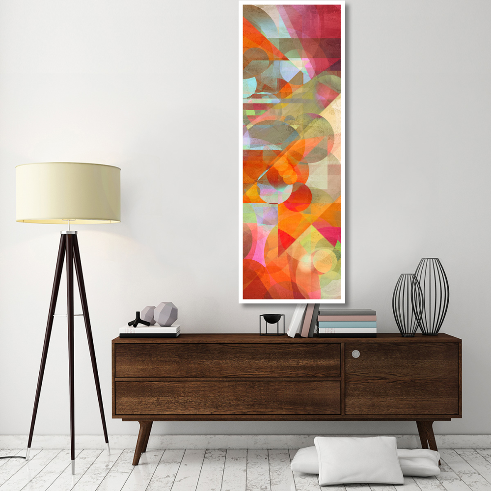 Colorfall II-Paper Art-26&quotx74"
