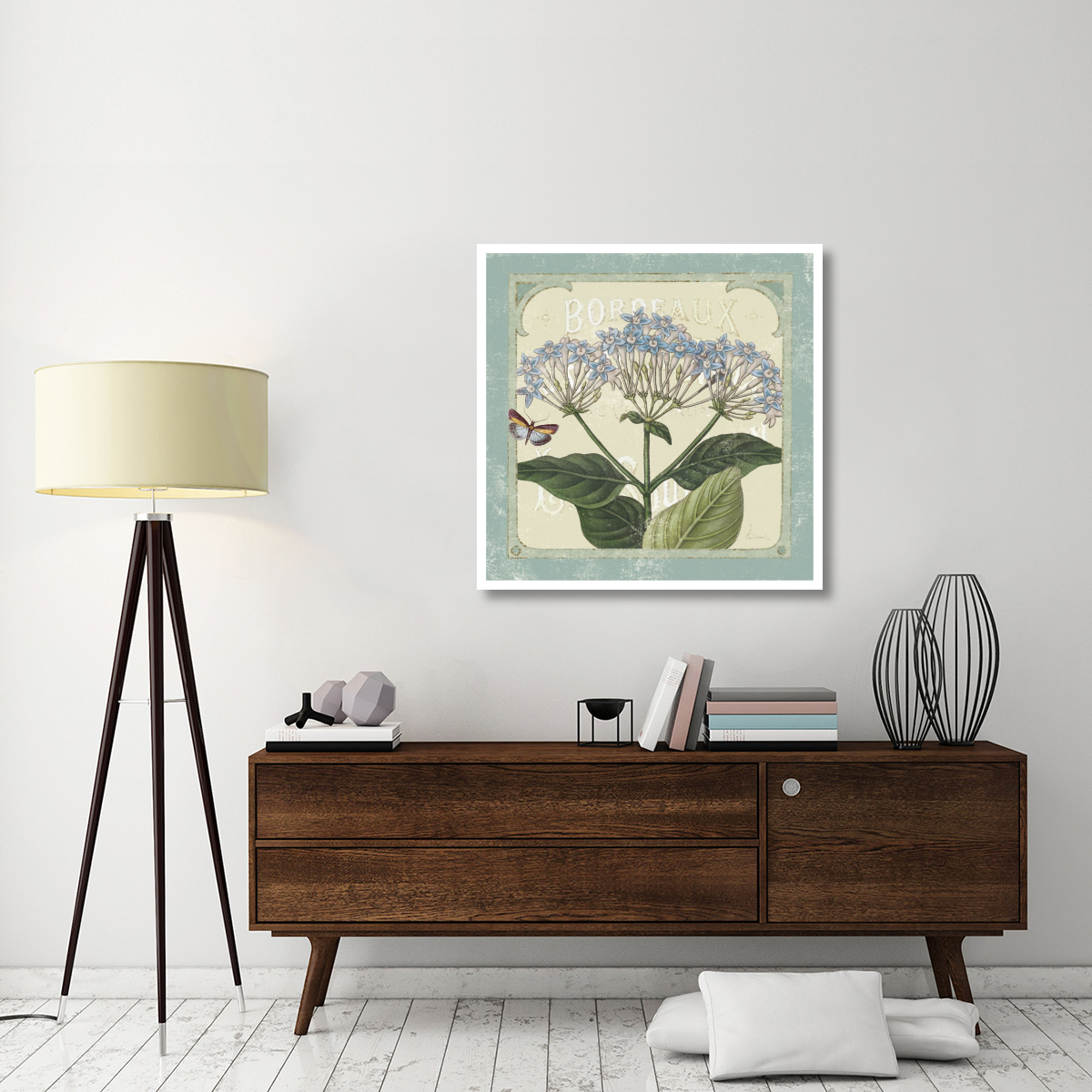 Parisian Flowers I -Paper Art-38&quotx38"