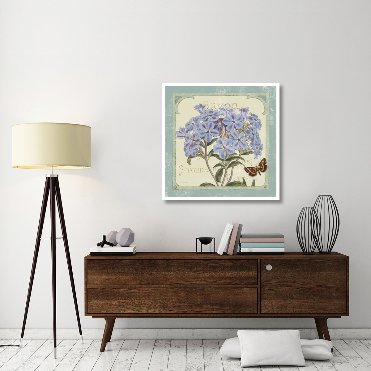 Parisian Flowers II -Paper Art-38&quotx38"