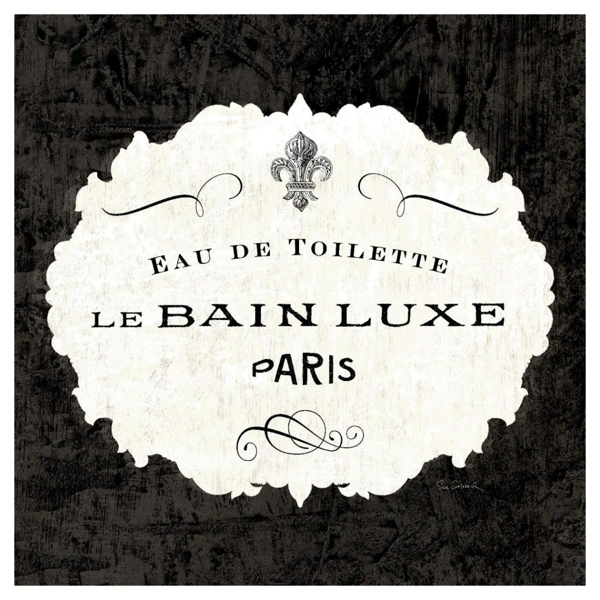 Le Bain Luxe I Square -Paper Art-42"x42"