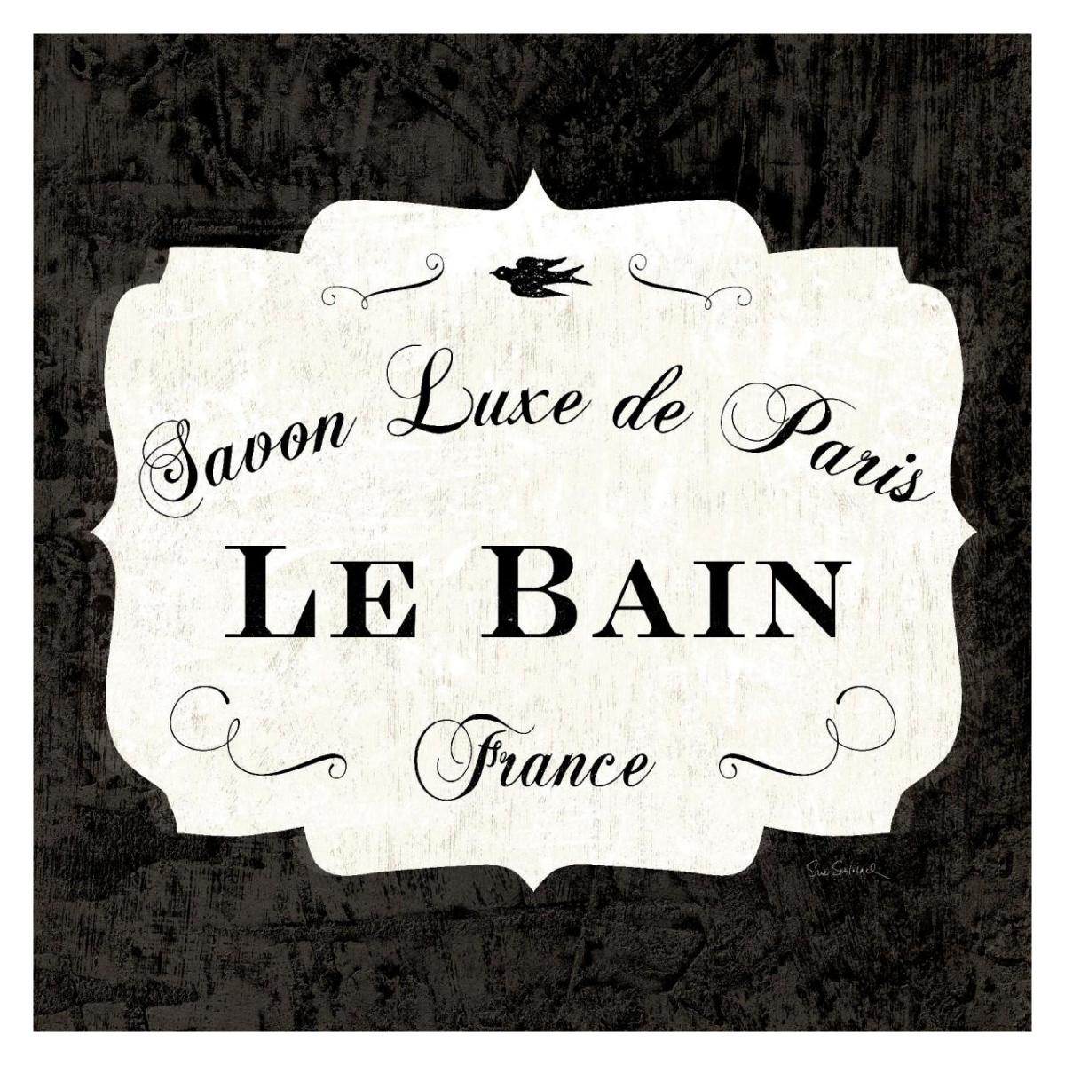 Le Bain Luxe II Square -Paper Art-32"x32"