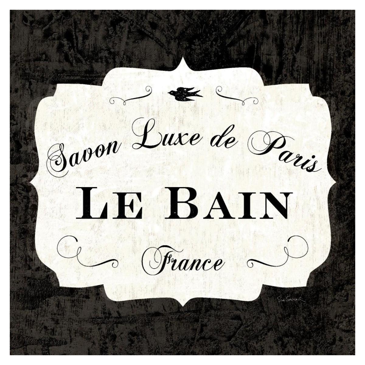 Le Bain Luxe II Square -Paper Art-38"x38"
