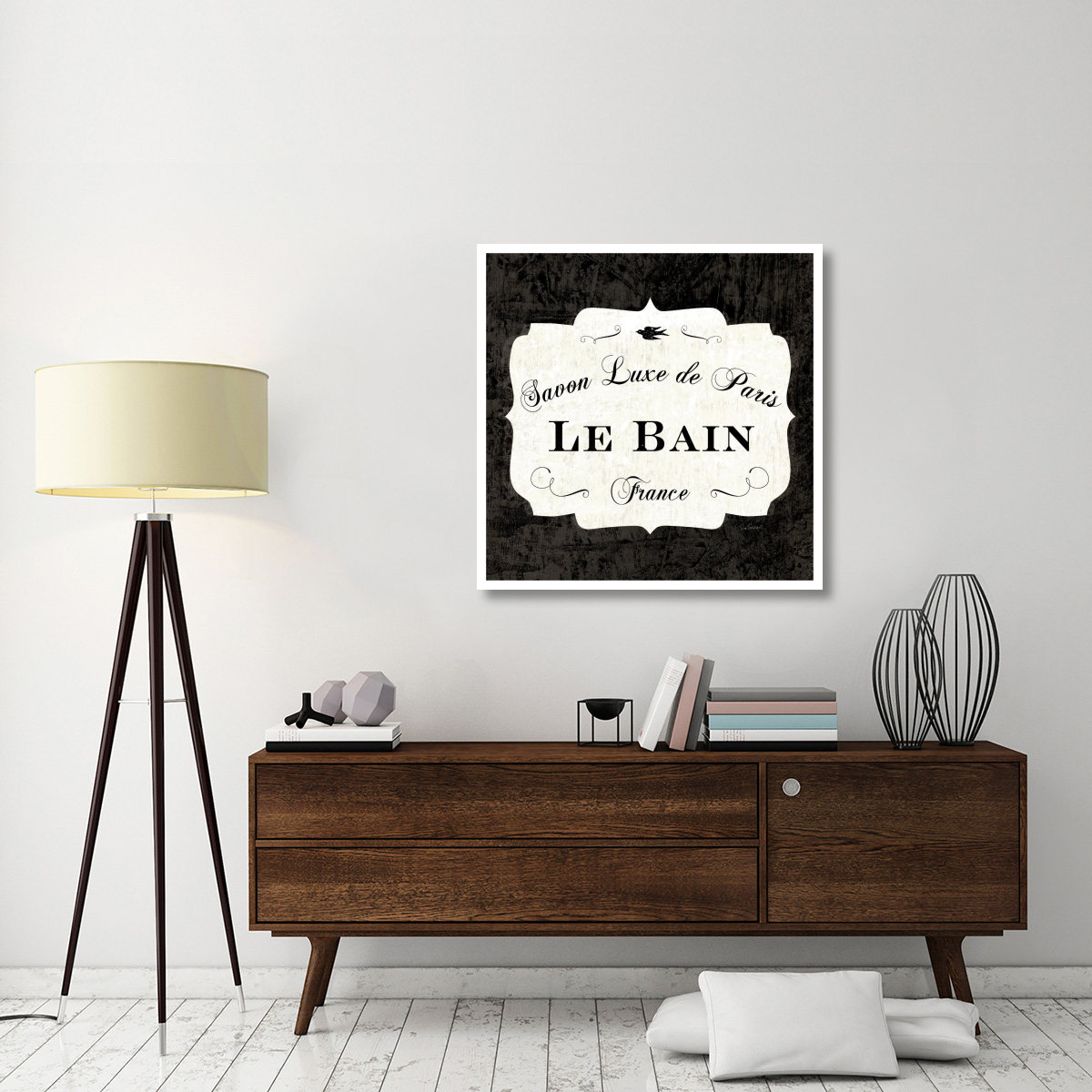Le Bain Luxe II Square -Paper Art-38&quotx38"