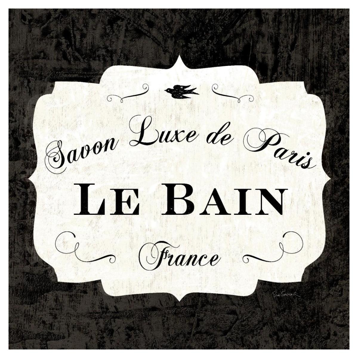 Le Bain Luxe II Square -Paper Art-42"x42"