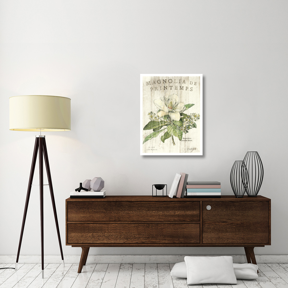 Magnolia de Printemps -Paper Art-26&quotx34"