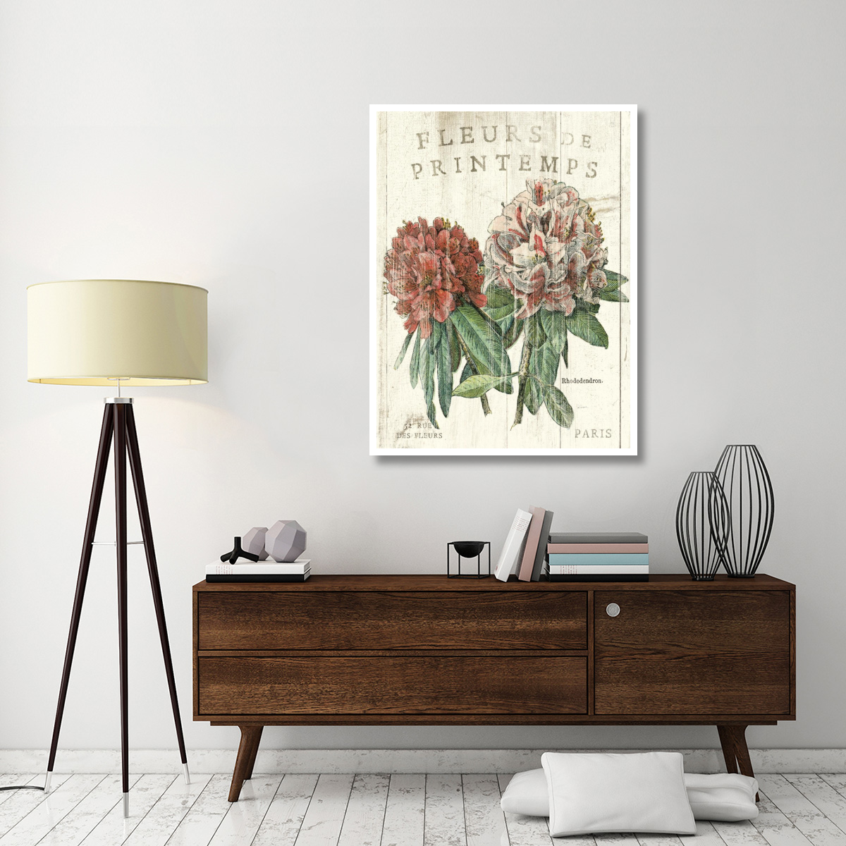 Fleur de Printemps -Paper Art-38&quotx50"